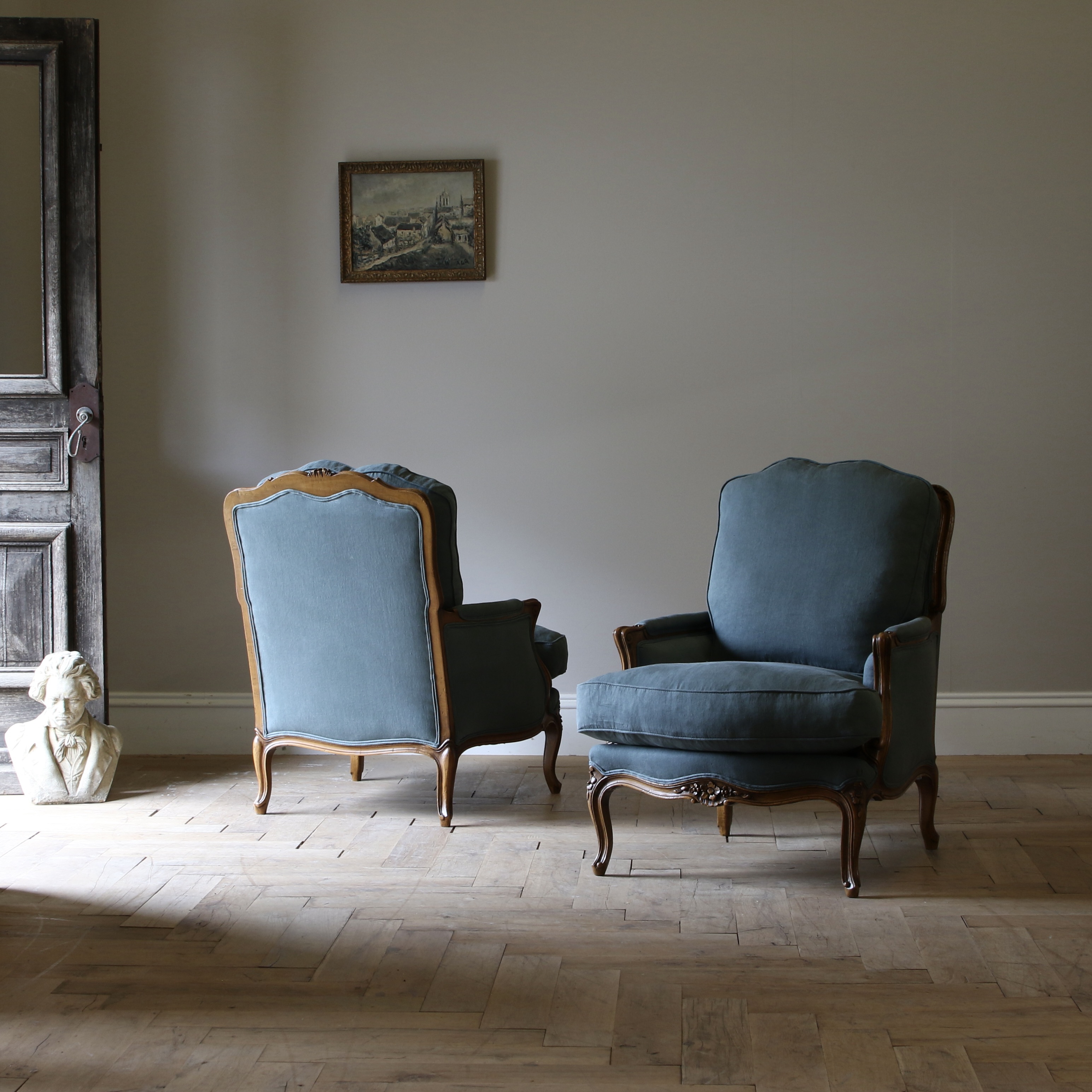 Pair of Louis XV Armchairs
